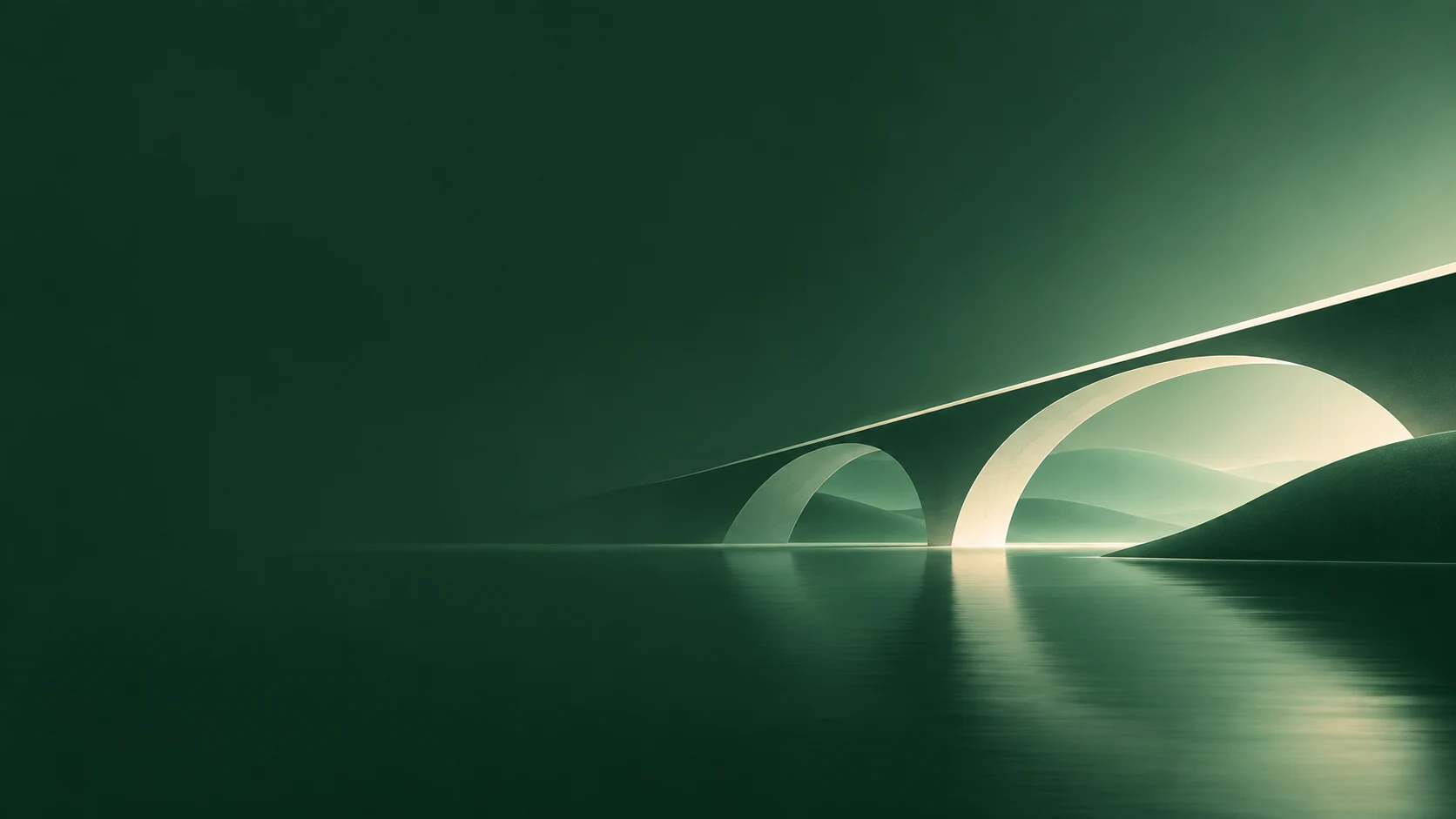 Abstract bridge representing GTM Setu connecting strategy and growth